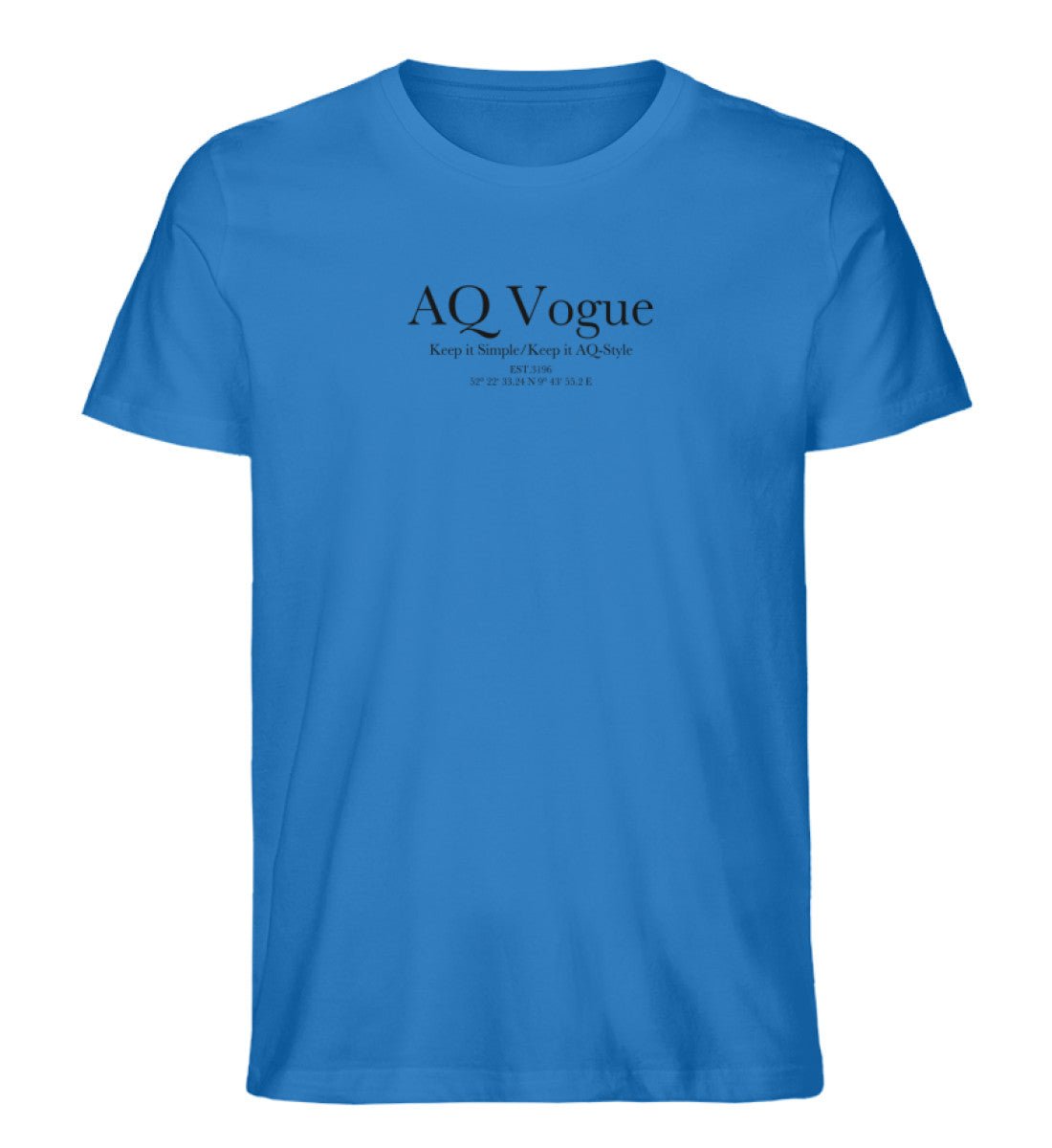 AQ Vogue Black Edition - Herren Premium Organic Shirt - AQ.Vogue