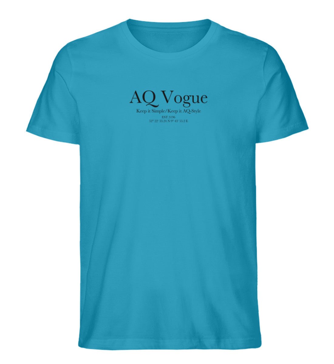 AQ Vogue Black Edition - Herren Premium Organic Shirt - AQ.Vogue