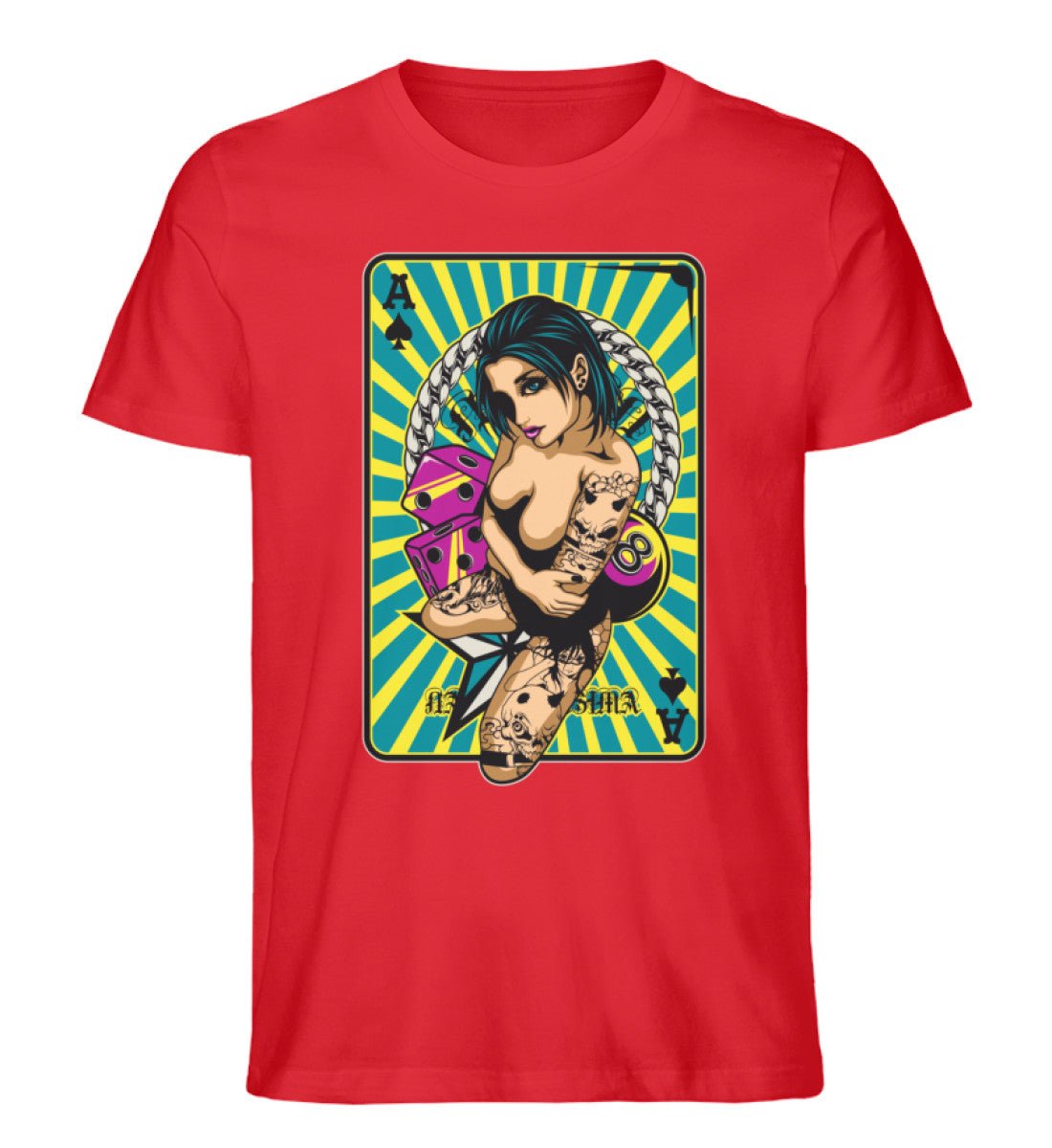 AssWoman - Herren Premium Organic Shirt - AQ.Vogue