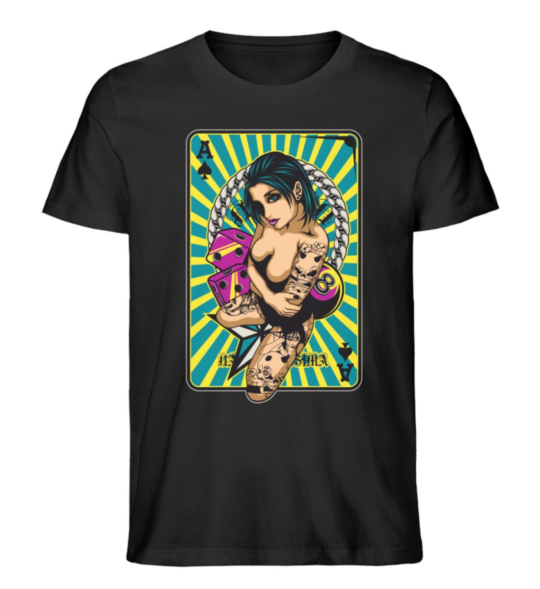 AssWoman - Herren Premium Organic Shirt - AQ.Vogue
