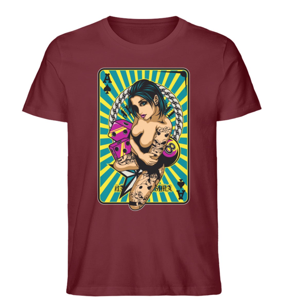 AssWoman - Herren Premium Organic Shirt - AQ.Vogue