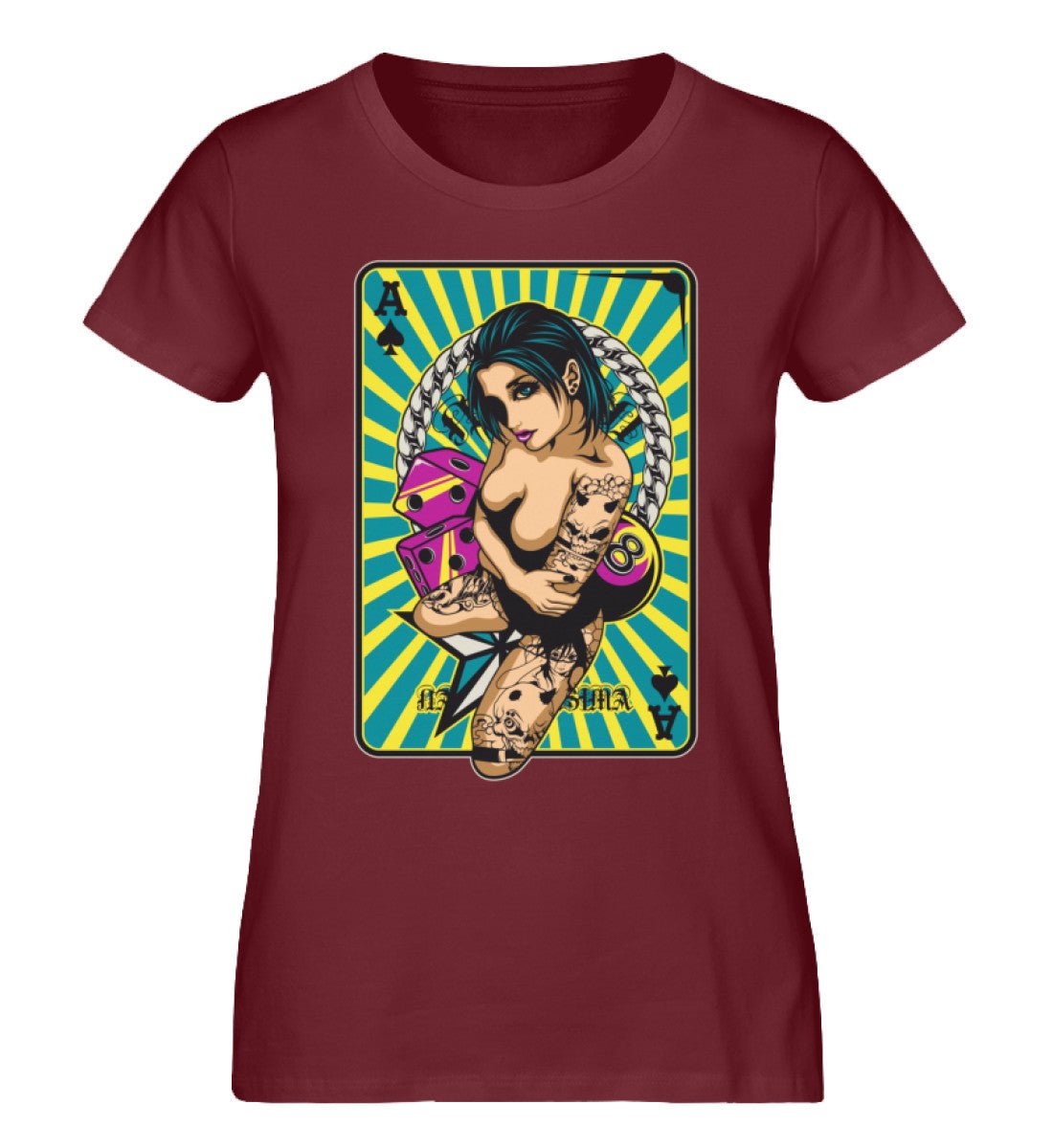 AssWomen - Damen Premium Organic Shirt - AQ.Vogue