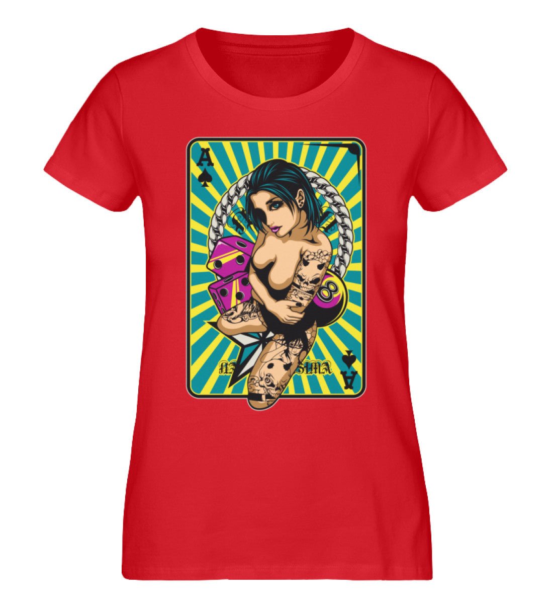 AssWomen - Damen Premium Organic Shirt - AQ.Vogue