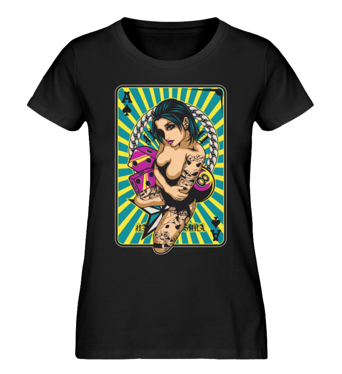 AssWomen - Damen Premium Organic Shirt - AQ.Vogue