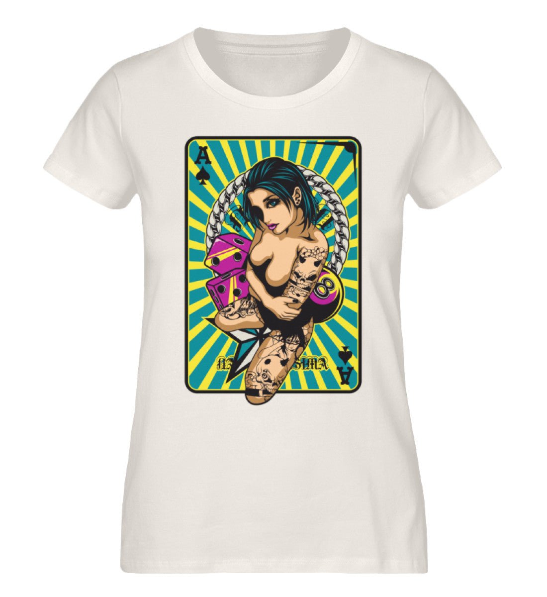 AssWomen - Damen Premium Organic Shirt - AQ.Vogue