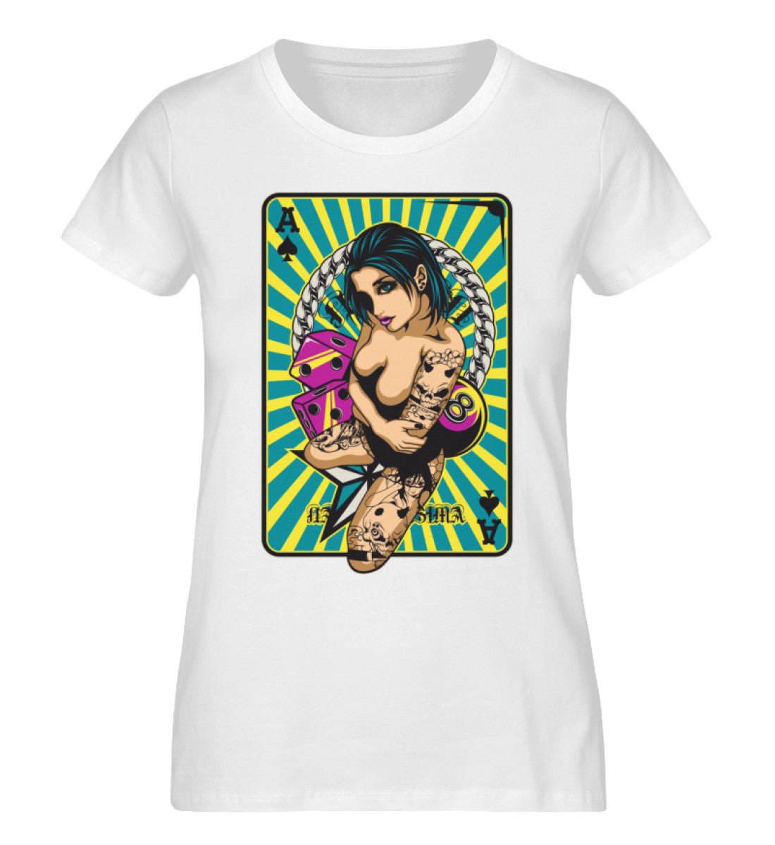 AssWomen - Damen Premium Organic Shirt - AQ.Vogue