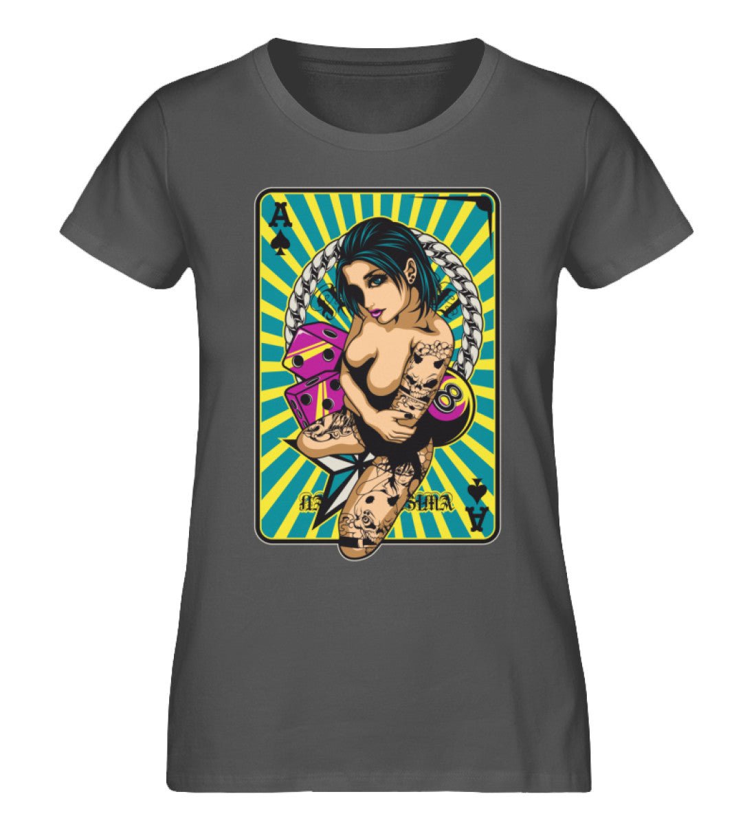 AssWomen - Damen Premium Organic Shirt - AQ.Vogue