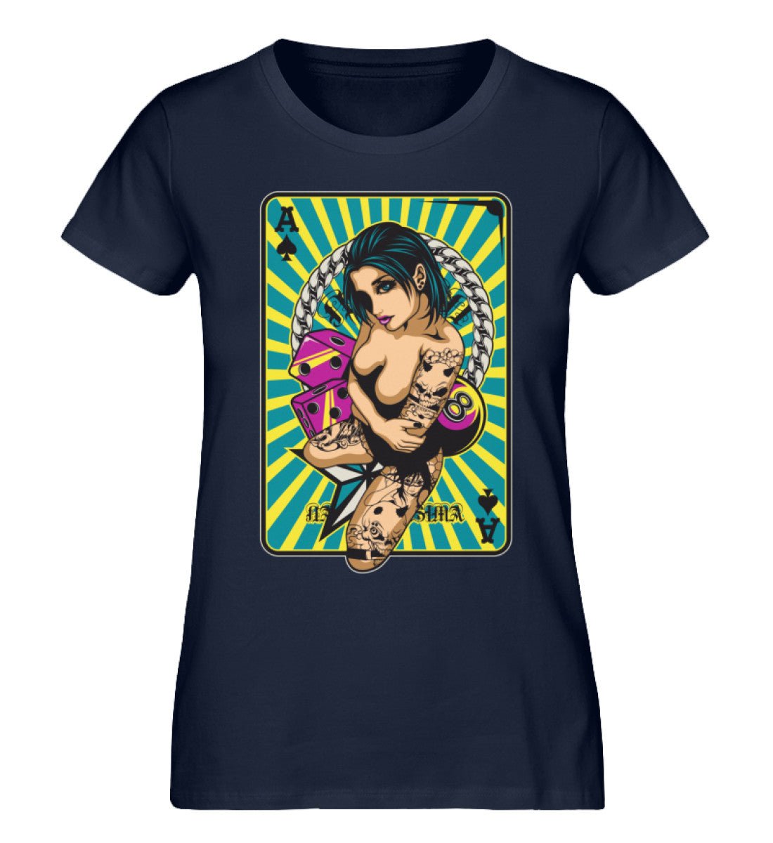 AssWomen - Damen Premium Organic Shirt - AQ.Vogue