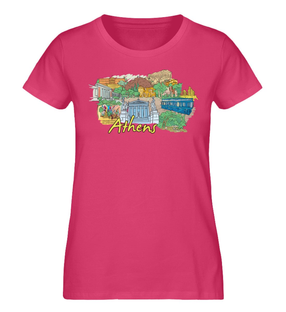 Athen - Damen Premium Organic Shirt - AQ.Vogue