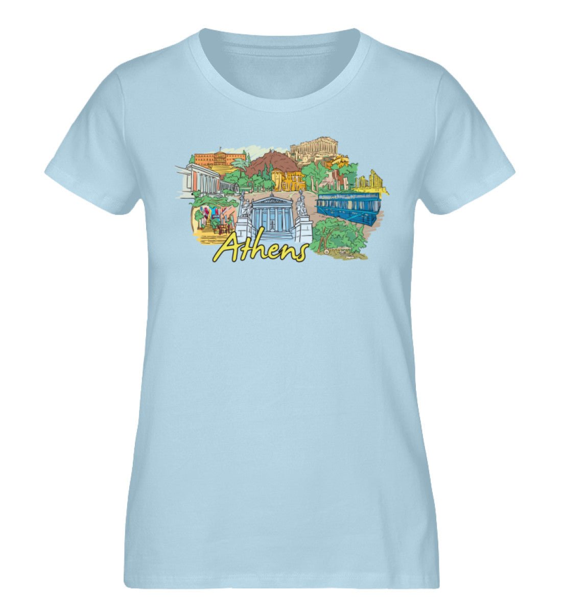 Athen - Damen Premium Organic Shirt - AQ.Vogue