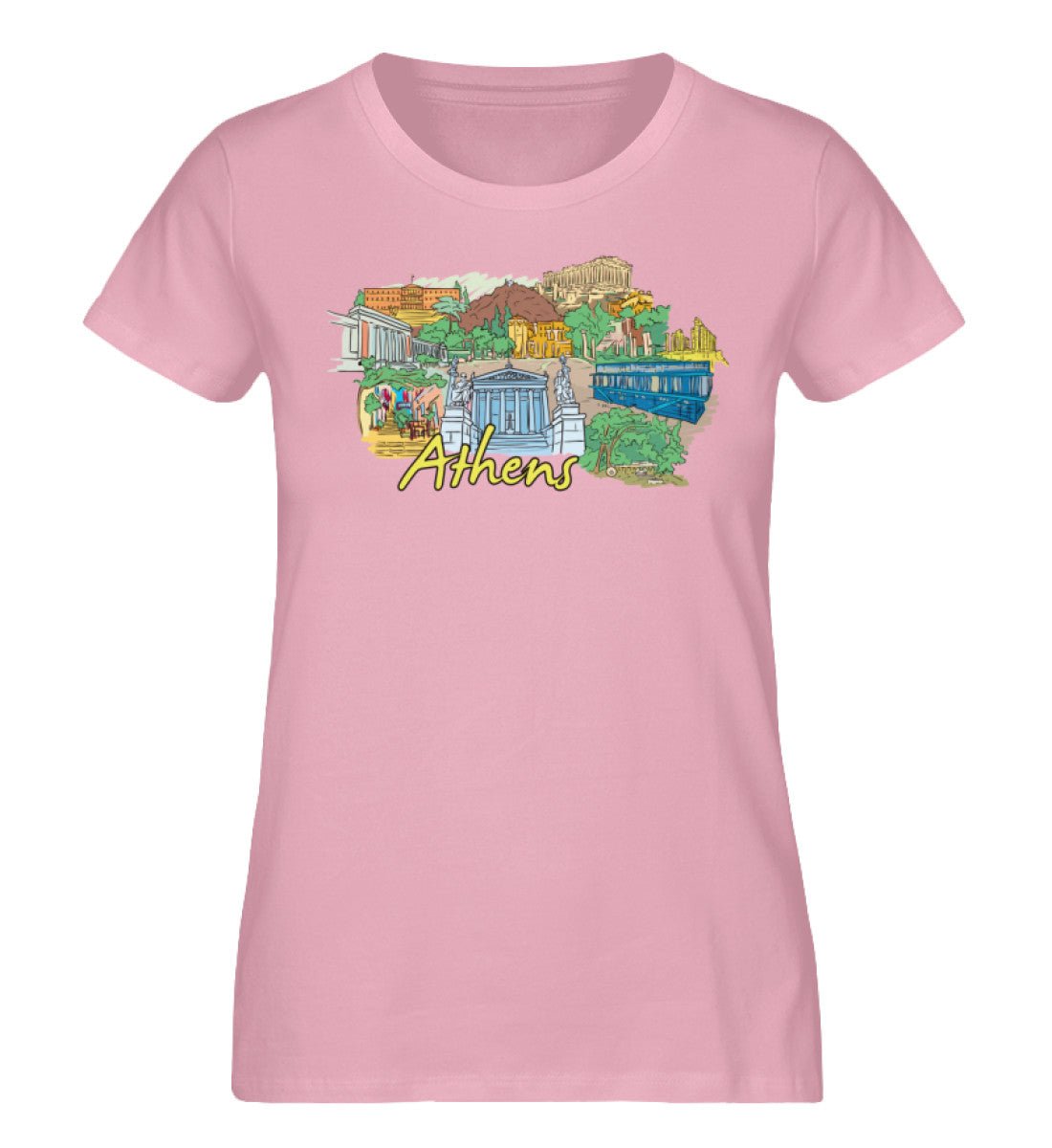 Athen - Damen Premium Organic Shirt - AQ.Vogue