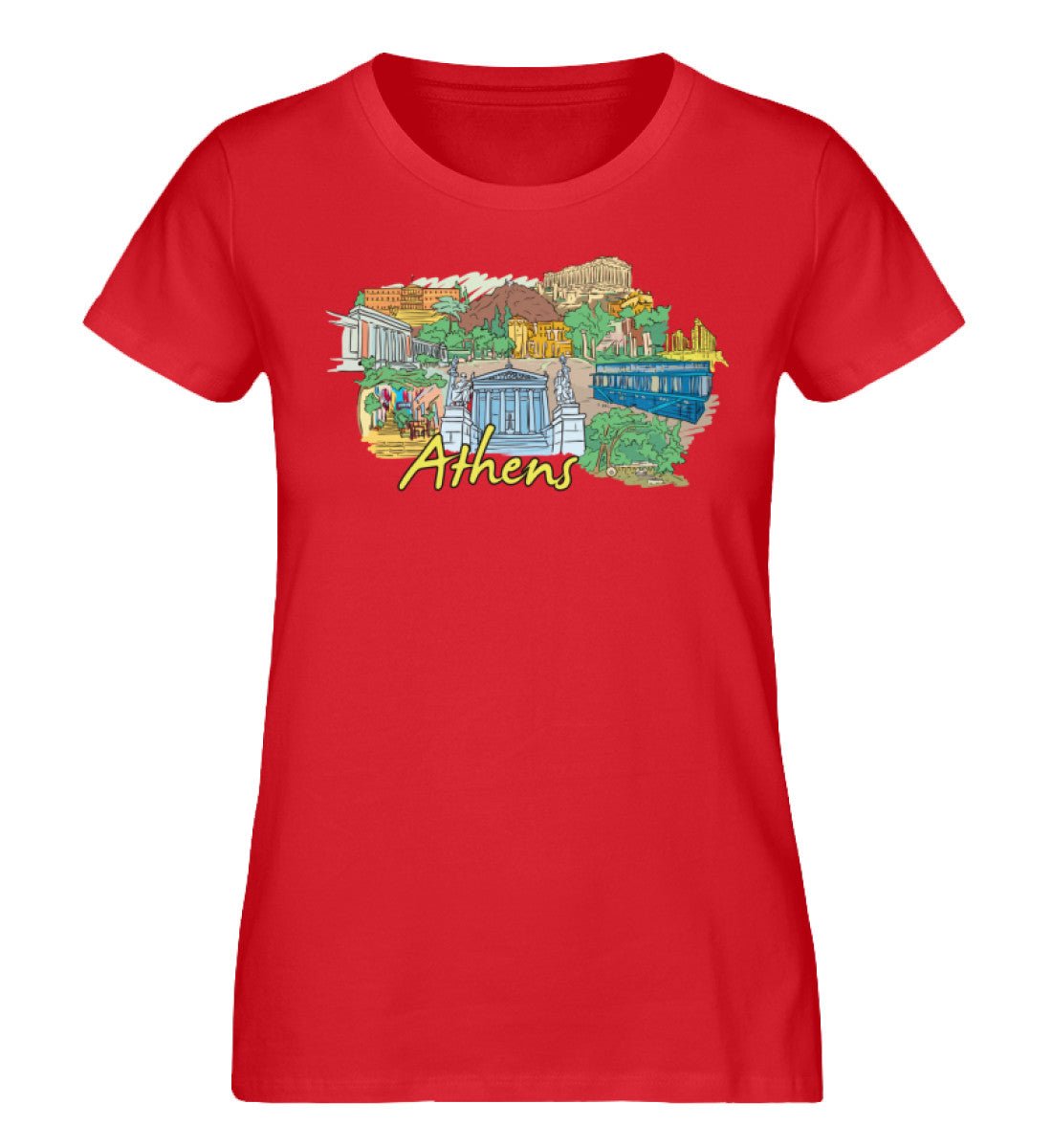 Athen - Damen Premium Organic Shirt - AQ.Vogue