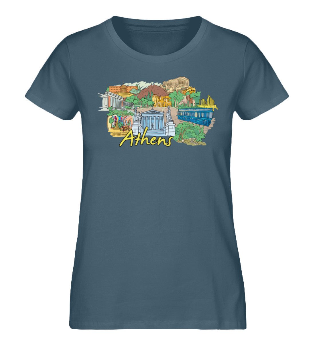 Athen - Damen Premium Organic Shirt - AQ.Vogue