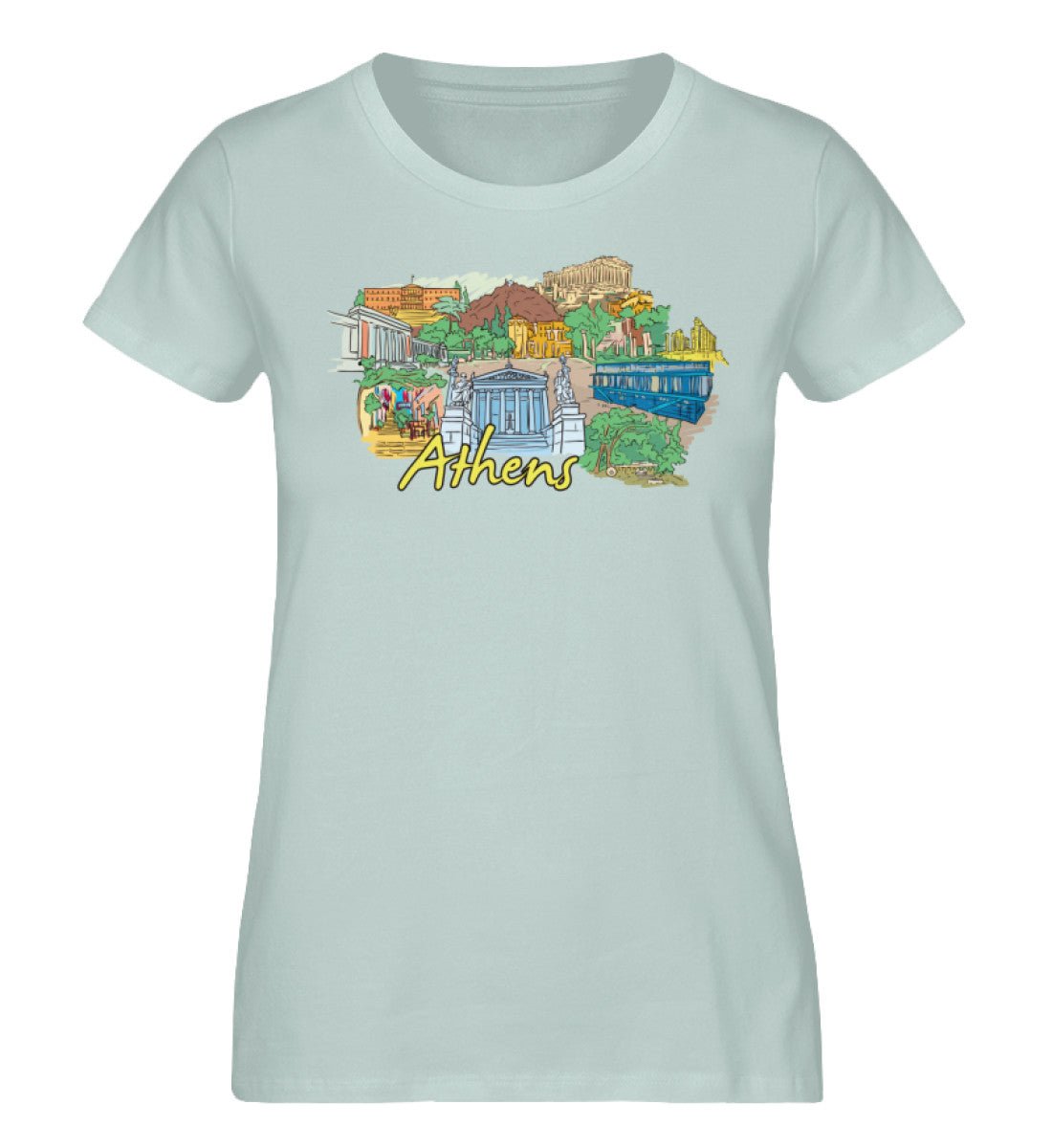 Athen - Damen Premium Organic Shirt - AQ.Vogue