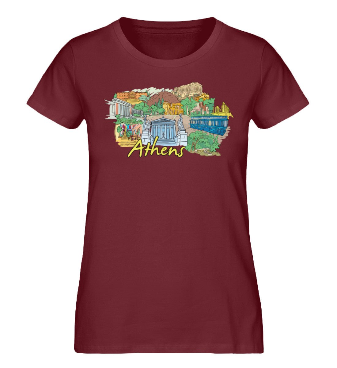Athen - Damen Premium Organic Shirt - AQ.Vogue