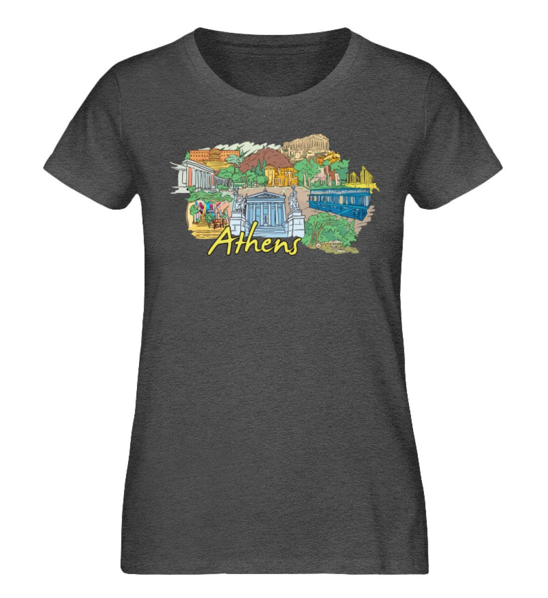 Athen - Damen Premium Organic Shirt - AQ.Vogue