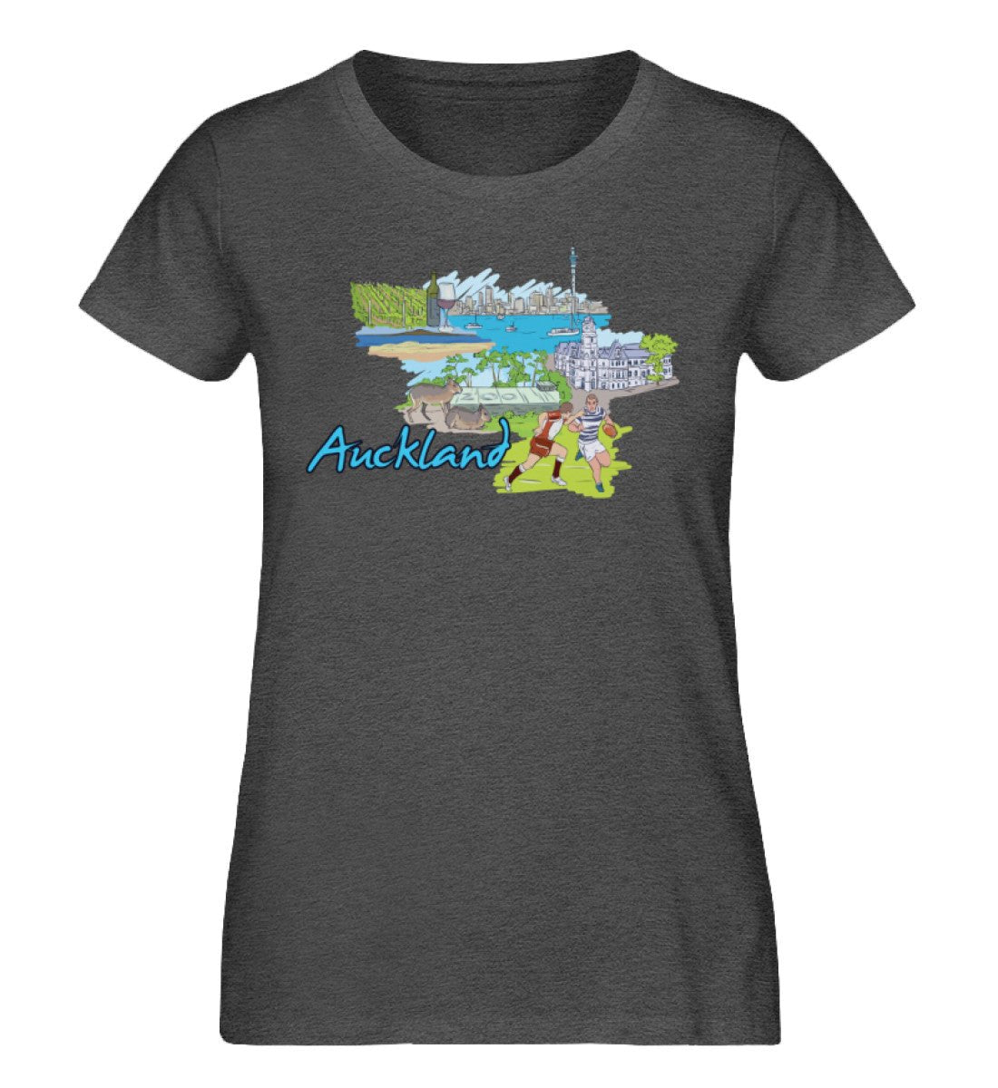 Auckland - Damen Premium Organic Shirt - AQ.Vogue