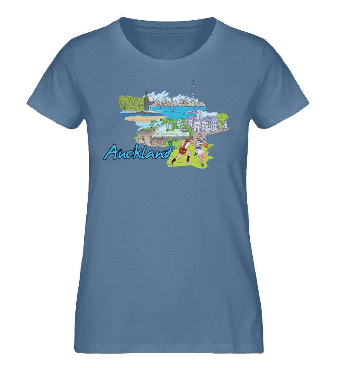 Auckland - Damen Premium Organic Shirt - AQ.Vogue