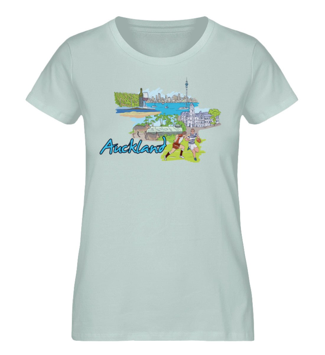 Auckland - Damen Premium Organic Shirt - AQ.Vogue