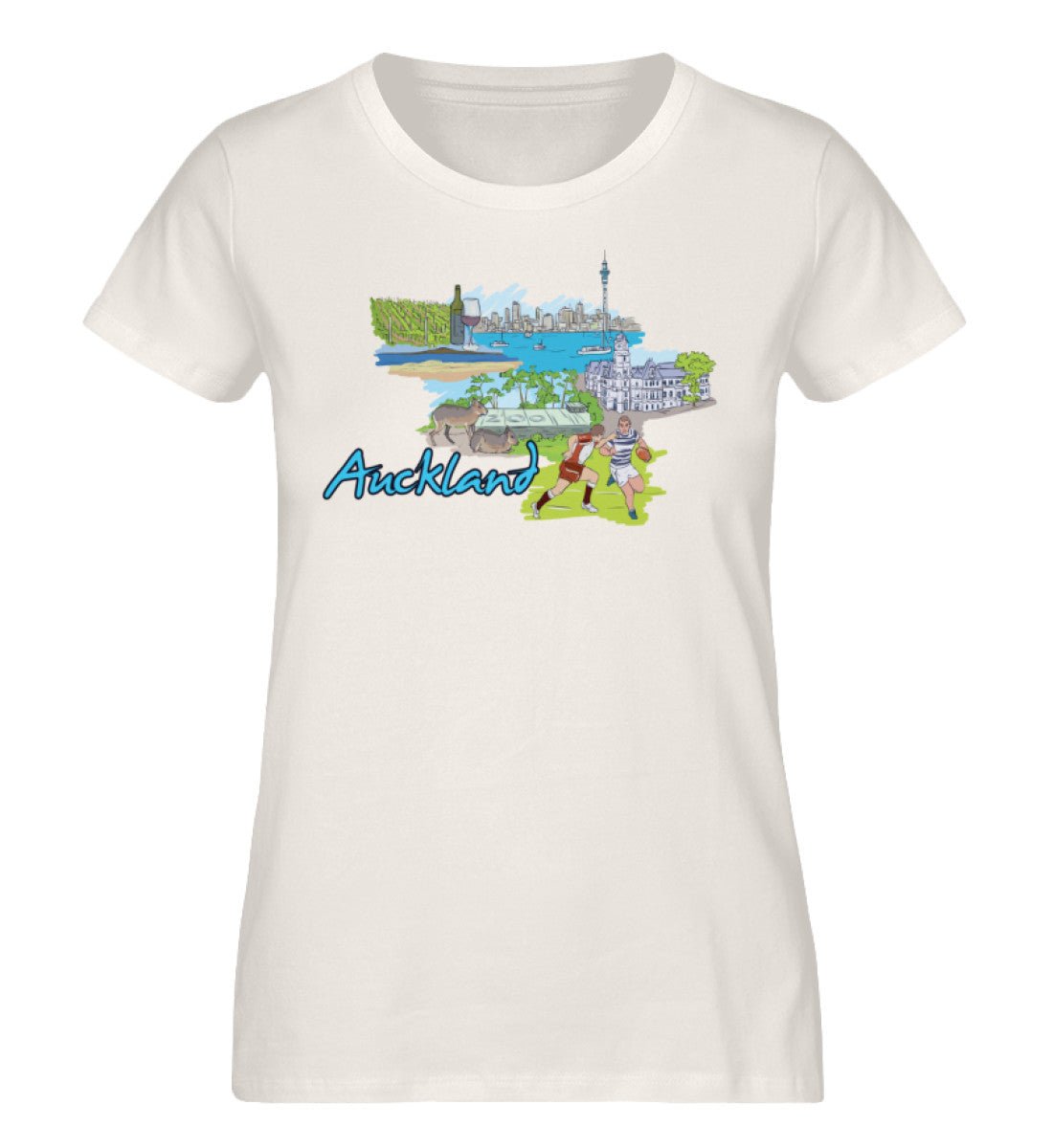 Auckland - Damen Premium Organic Shirt - AQ.Vogue