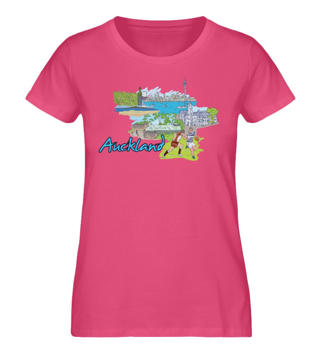 Auckland - Damen Premium Organic Shirt - AQ.Vogue