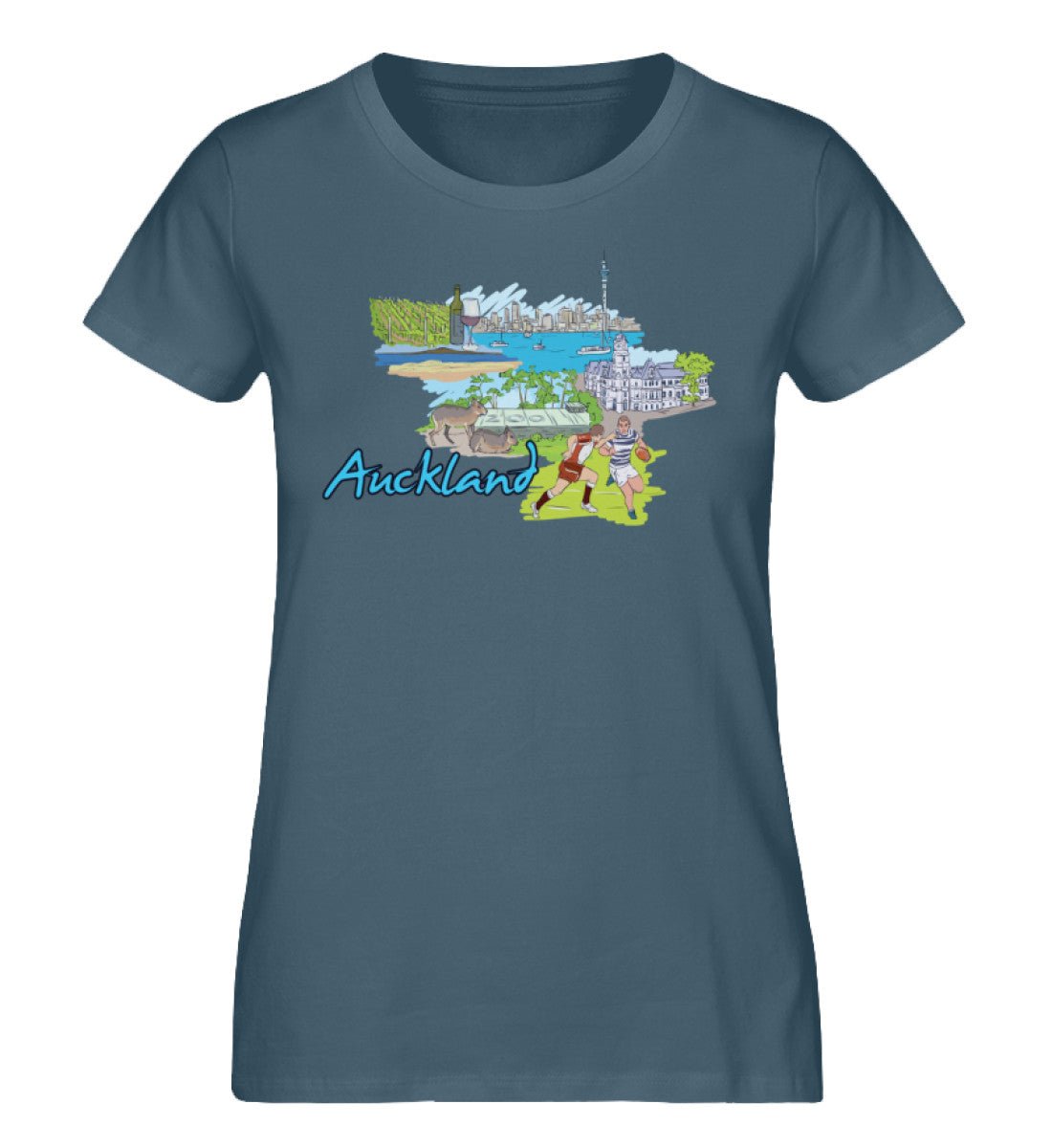 Auckland - Damen Premium Organic Shirt - AQ.Vogue