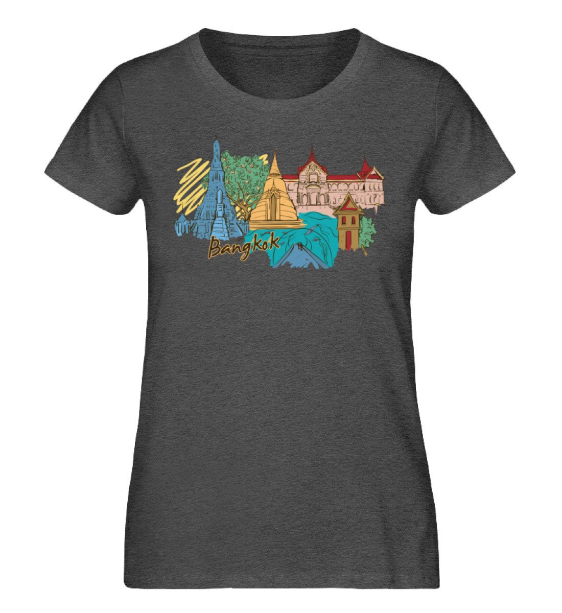 Bangkok - Damen Premium Organic Shirt - AQ.Vogue