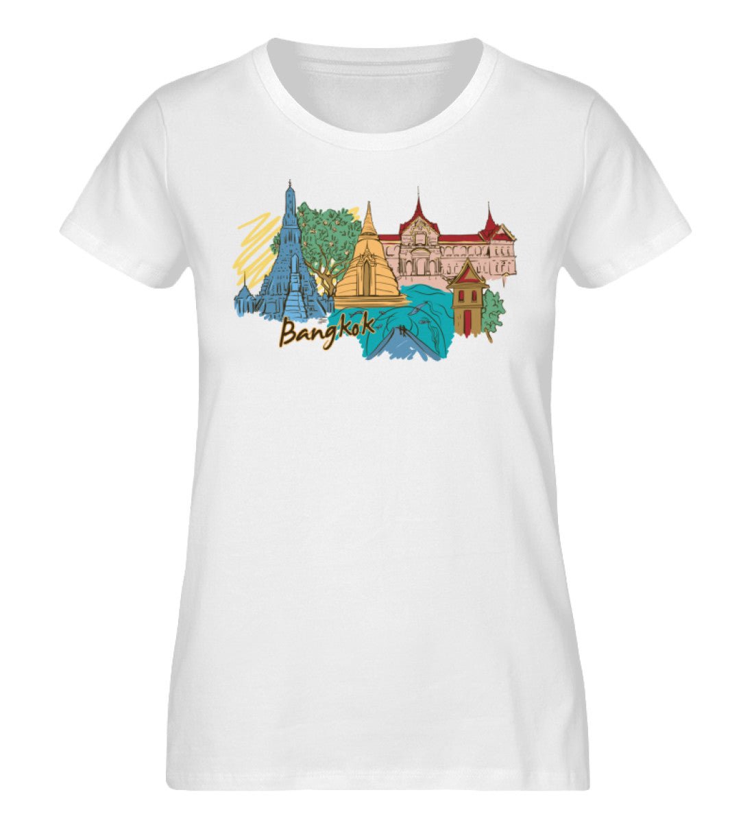 Bangkok - Damen Premium Organic Shirt - AQ.Vogue