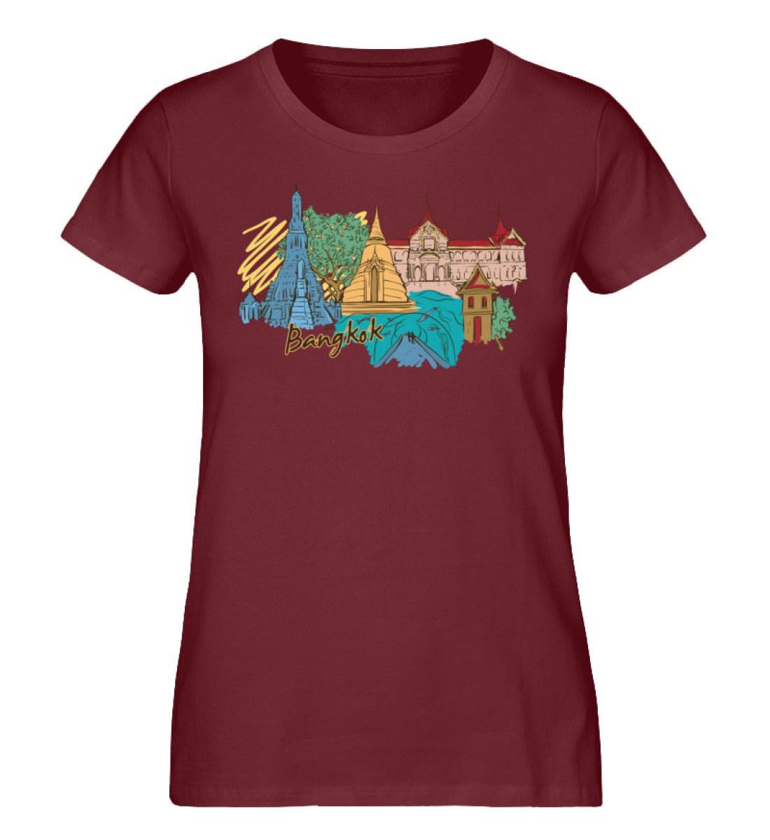 Bangkok - Damen Premium Organic Shirt - AQ.Vogue