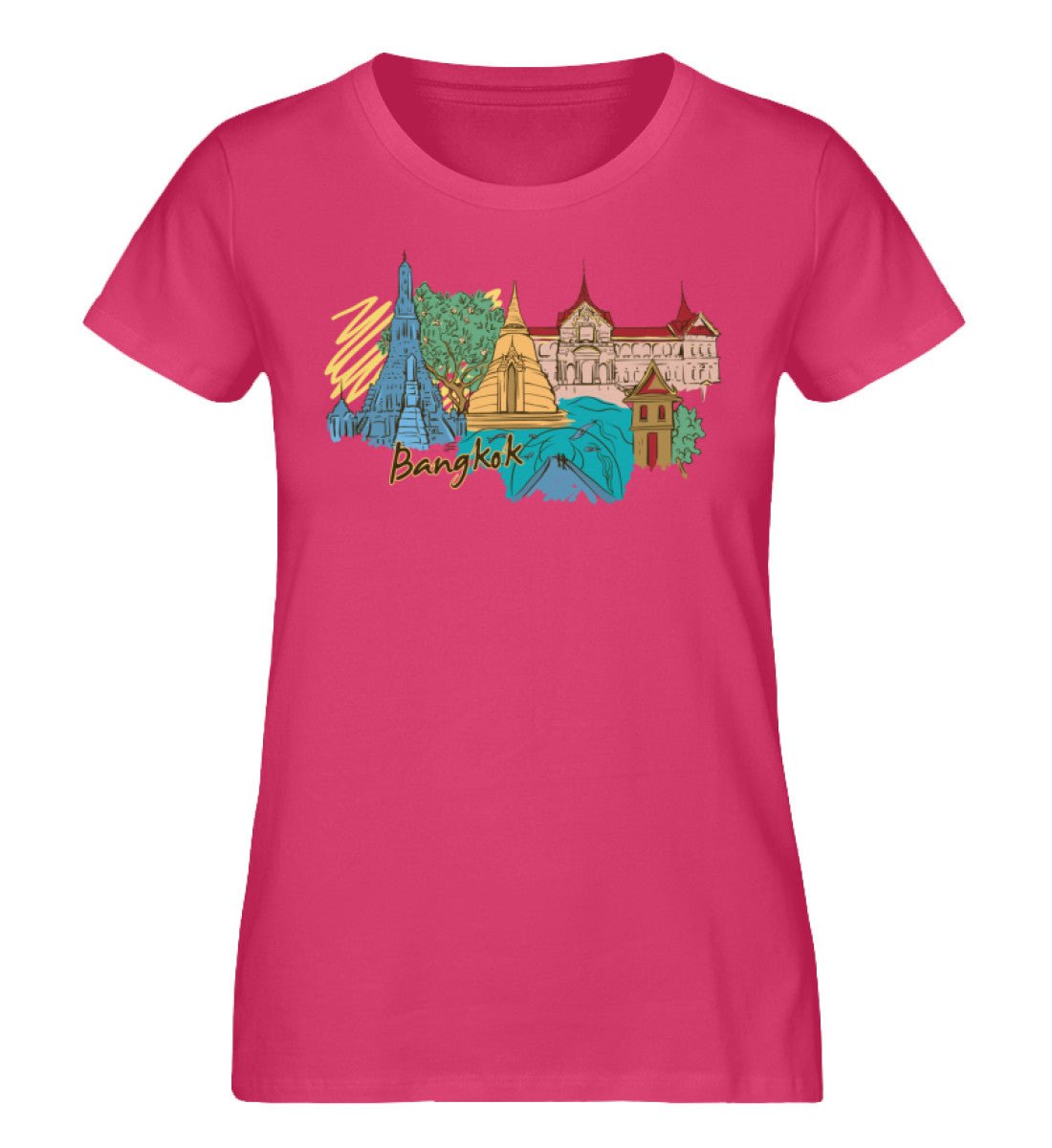 Bangkok - Damen Premium Organic Shirt - AQ.Vogue