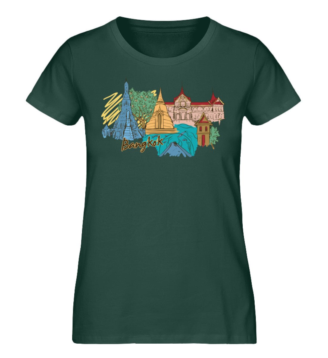 Bangkok - Damen Premium Organic Shirt - AQ.Vogue