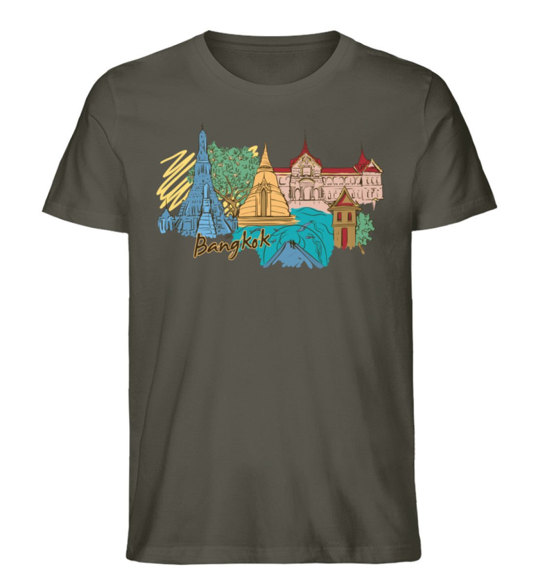 Bangkok - Herren Premium Organic Shirt - AQ.Vogue