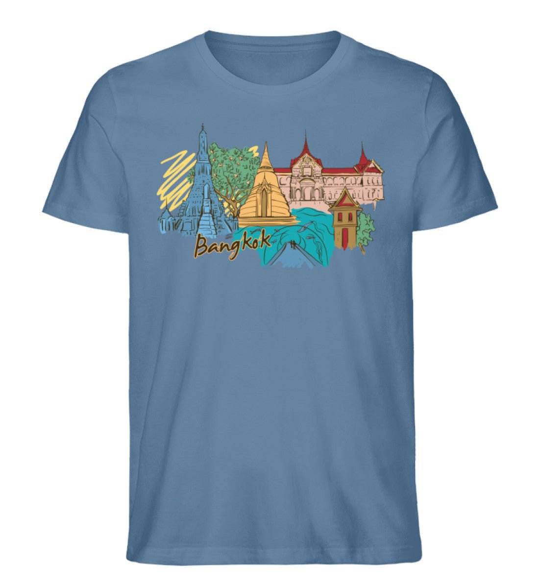 Bangkok - Herren Premium Organic Shirt - AQ.Vogue