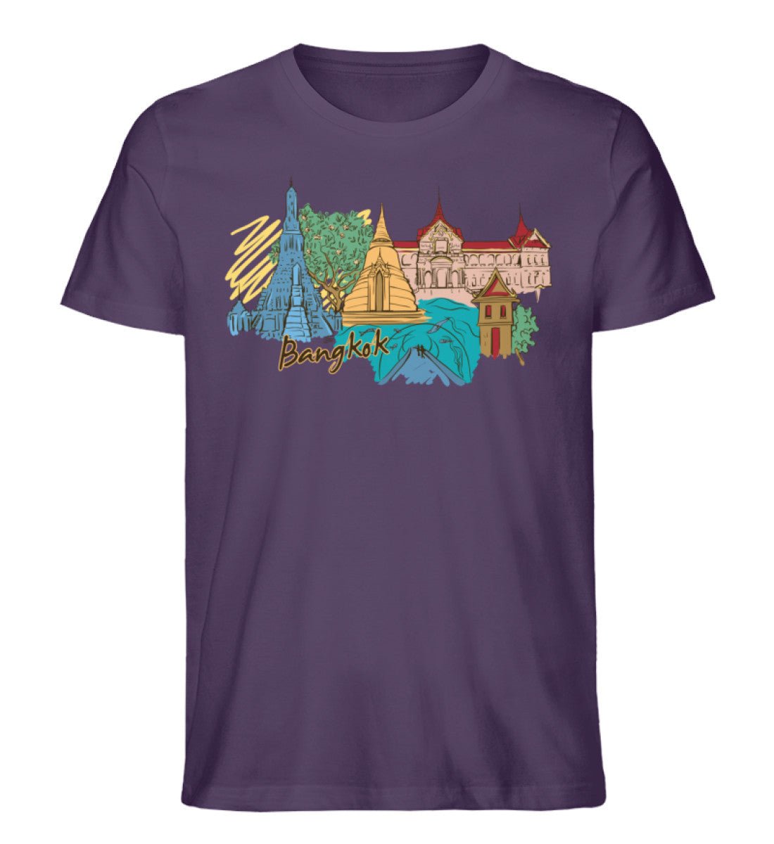 Bangkok - Herren Premium Organic Shirt - AQ.Vogue