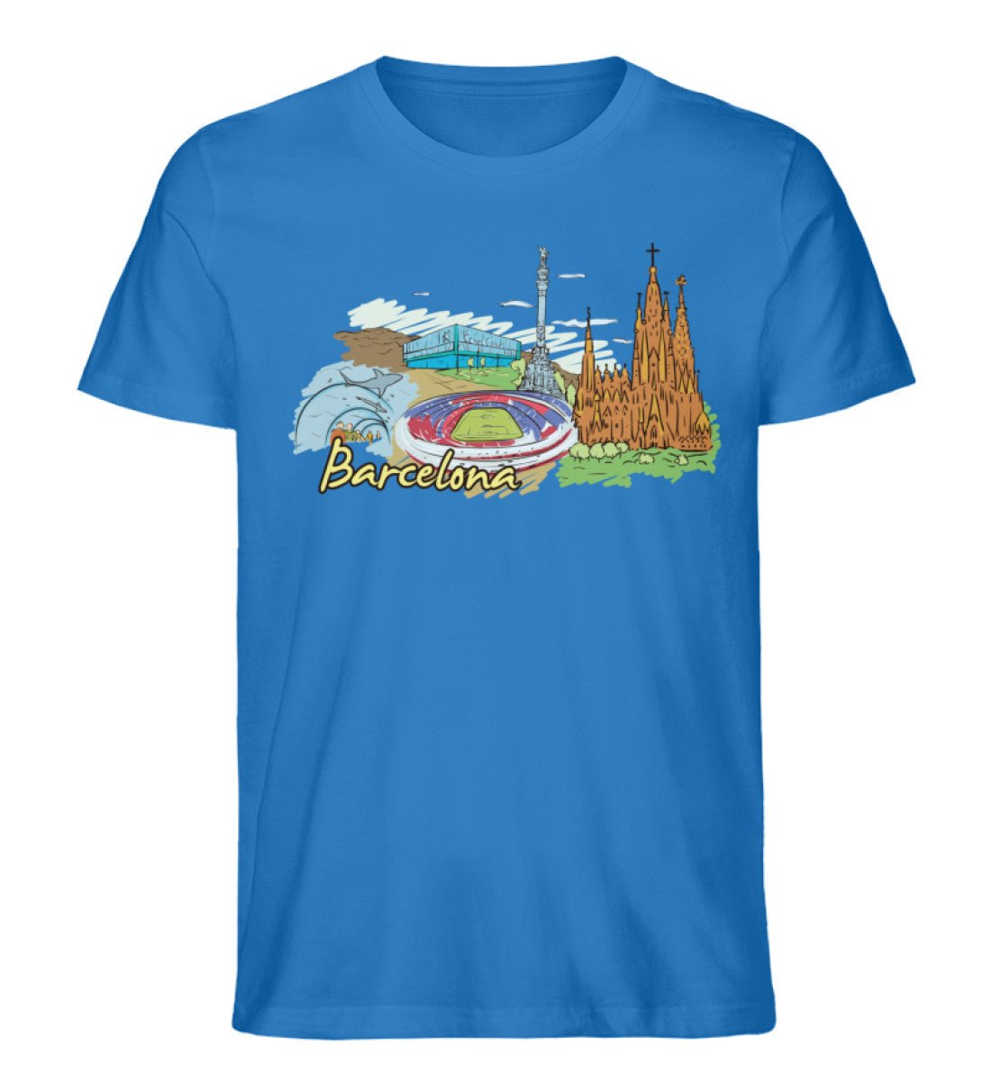 Barcelona - Herren Premium Organic Shirt - AQ.Vogue