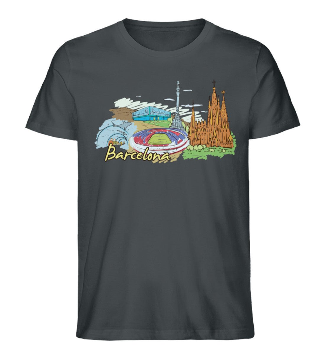 Barcelona - Herren Premium Organic Shirt - AQ.Vogue