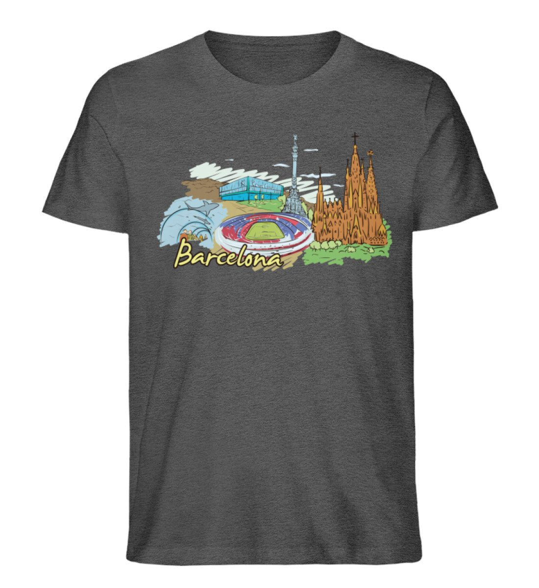 Barcelona - Herren Premium Organic Shirt - AQ.Vogue