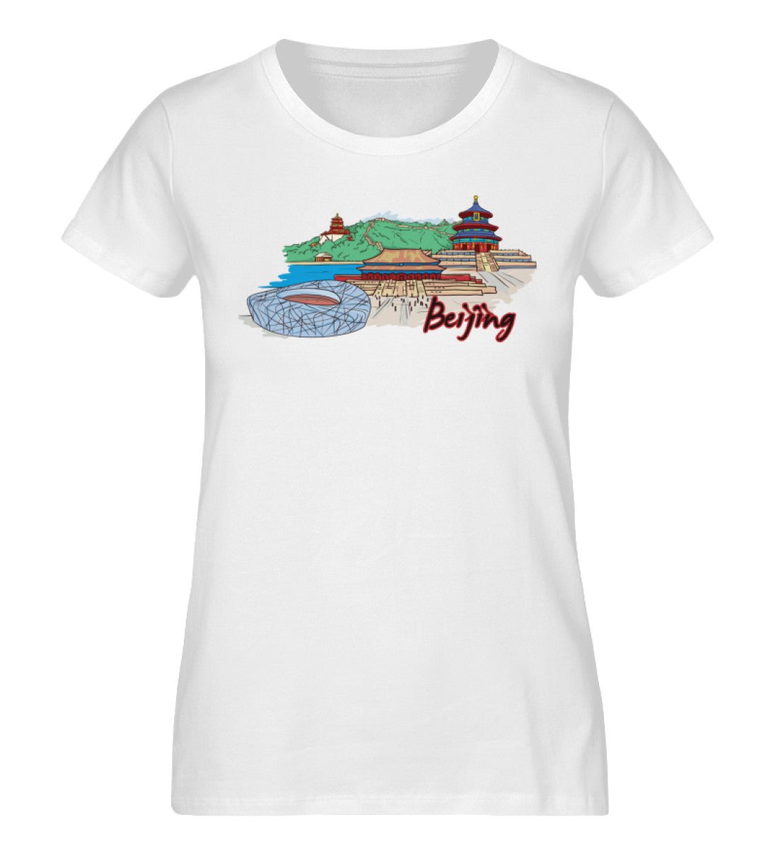 Beijing - Damen Premium Organic Shirt - AQ.Vogue