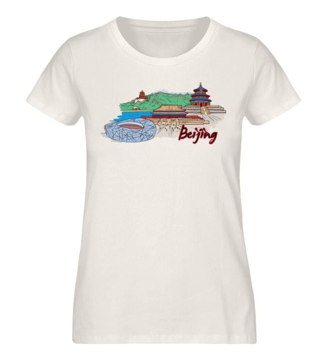 Beijing - Damen Premium Organic Shirt - AQ.Vogue