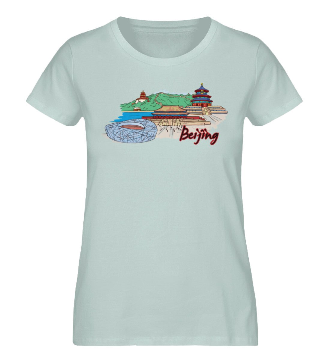 Beijing - Damen Premium Organic Shirt - AQ.Vogue