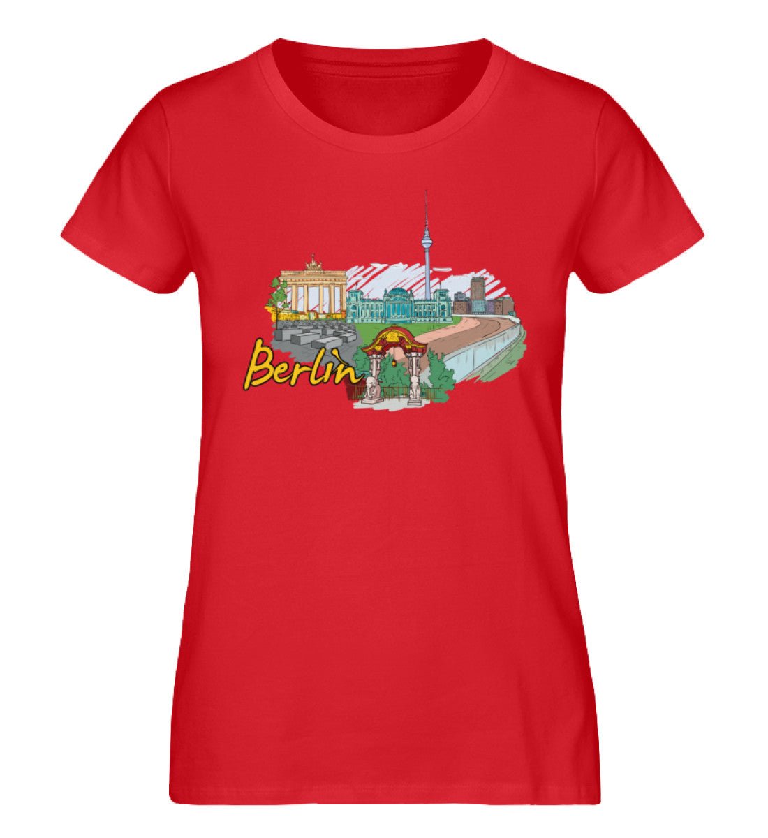 Berlin - Damen Premium Organic Shirt - AQ.Vogue