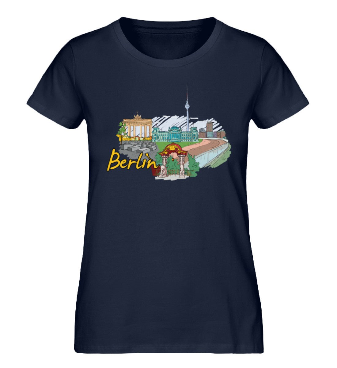 Berlin - Damen Premium Organic Shirt - AQ.Vogue