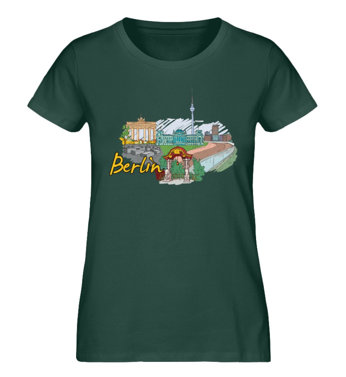 Berlin - Damen Premium Organic Shirt - AQ.Vogue