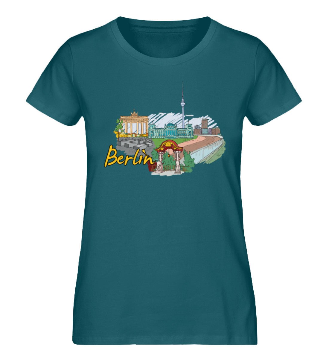 Berlin - Damen Premium Organic Shirt - AQ.Vogue