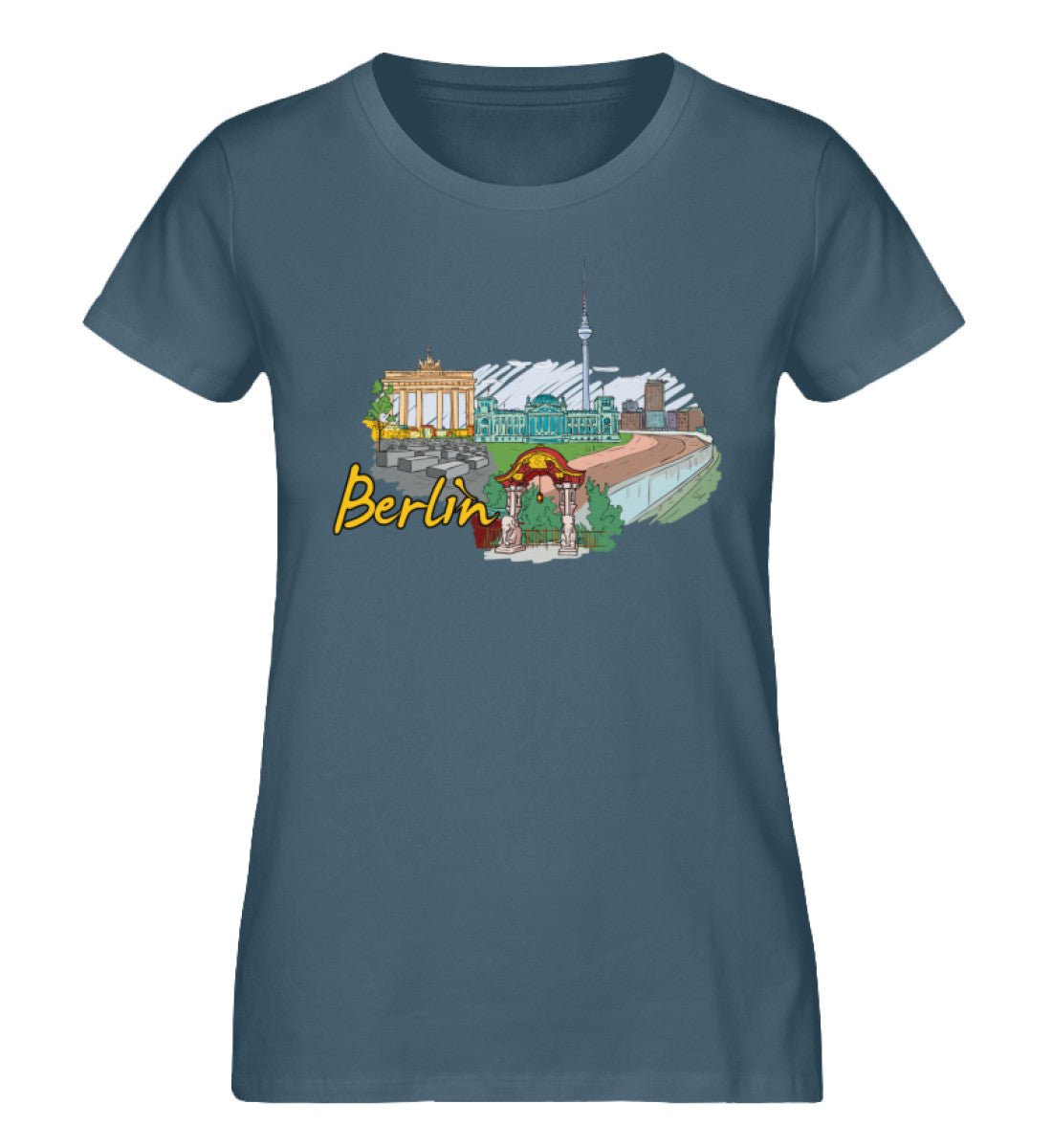 Berlin - Damen Premium Organic Shirt - AQ.Vogue