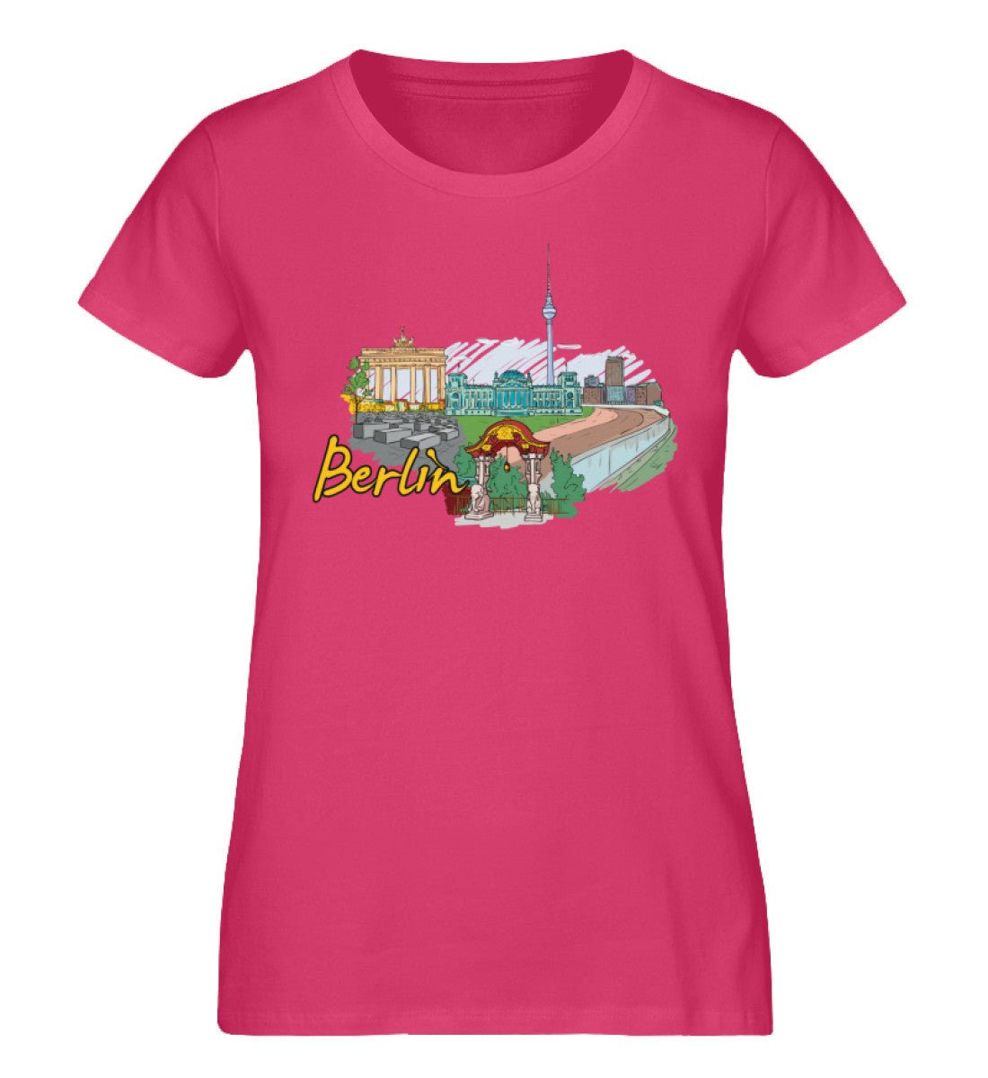 Berlin - Damen Premium Organic Shirt - AQ.Vogue
