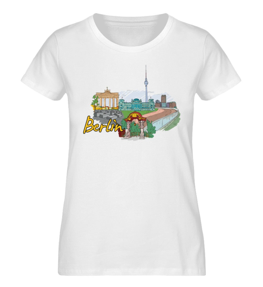 Berlin - Damen Premium Organic Shirt - AQ.Vogue