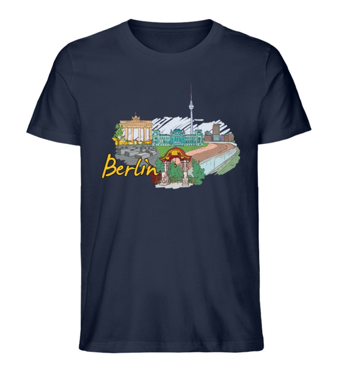 Berlin - Herren Premium Organic Shirt - AQ.Vogue
