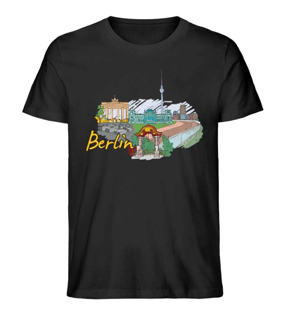 Berlin - Herren Premium Organic Shirt - AQ.Vogue