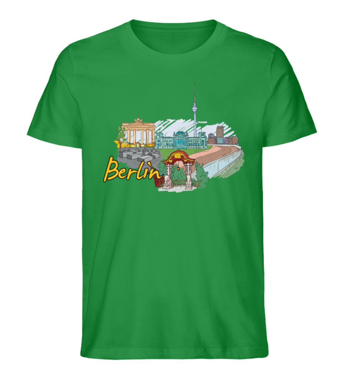 Berlin - Herren Premium Organic Shirt - AQ.Vogue
